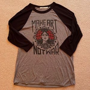 Obey half sleeve T-shirt